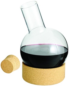 9122 Apollo Decanter with Cork Base and Stopper